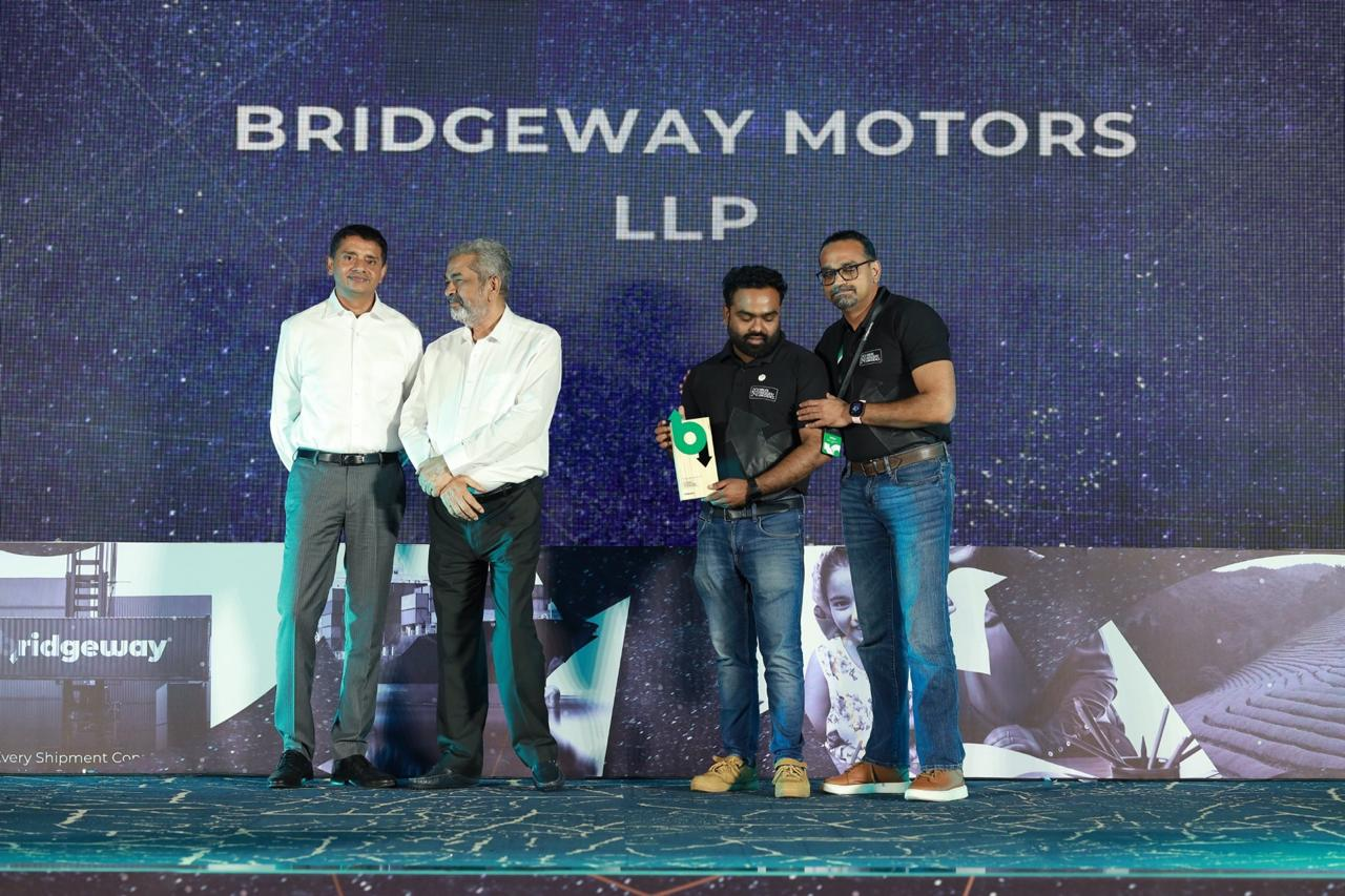 Bridgeway Motors · A shared team achievement