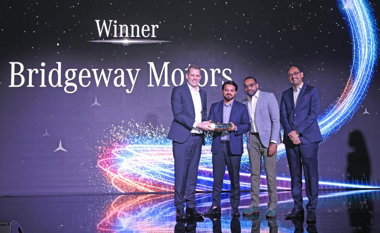 Bridgeway Motors · Winner on the national stage